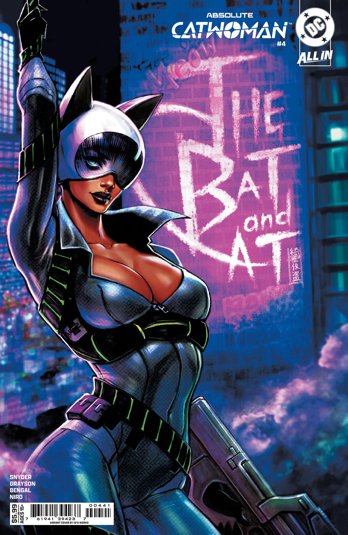 ABSOLUTE CATWOMAN #4 - CVR D ISA WORKS CARD STOCK VAR