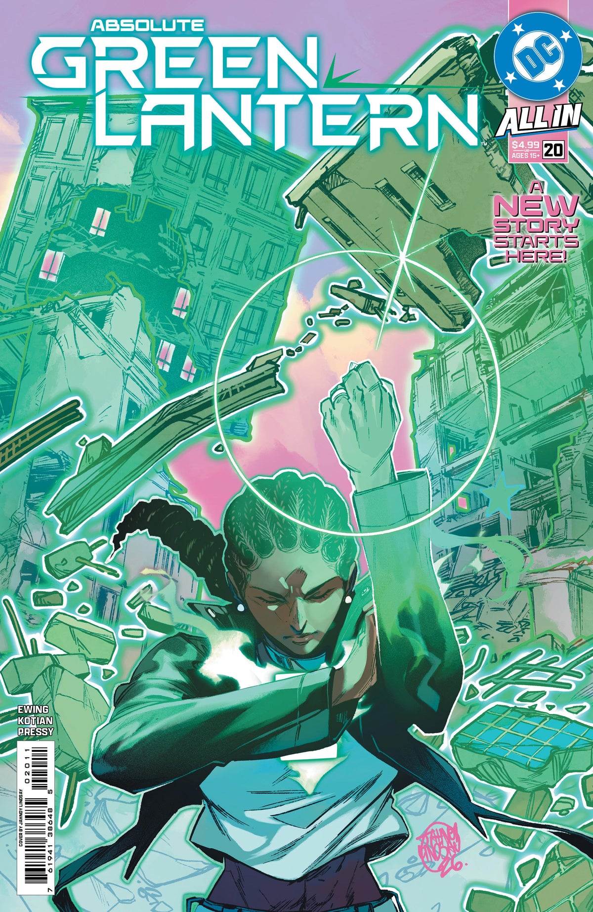 ABSOLUTE GREEN LANTERN #20 - CVR A JAHNOY LINDSAY