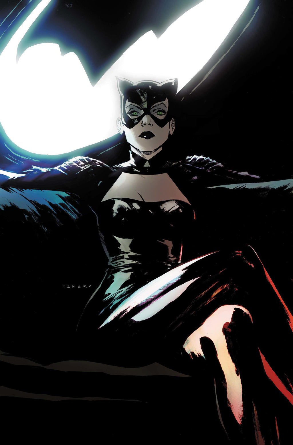 CATWOMAN #92 - CVR B MARCIO TAKARA CARD STOCK VAR (BATMAN BAD SEEDS)
