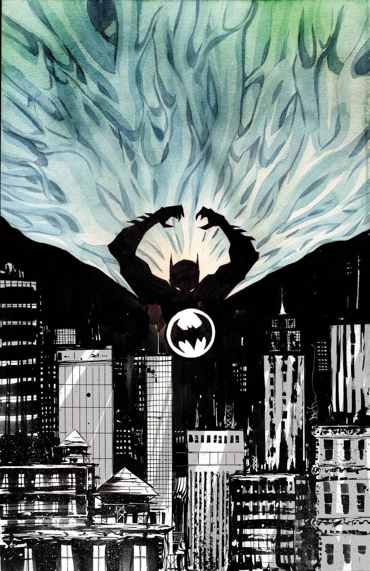 BATMAN BAD SEEDS STREETS OF GOTHAM #1 - CVR B DUSTIN NGUYEN CARD STOCK VAR