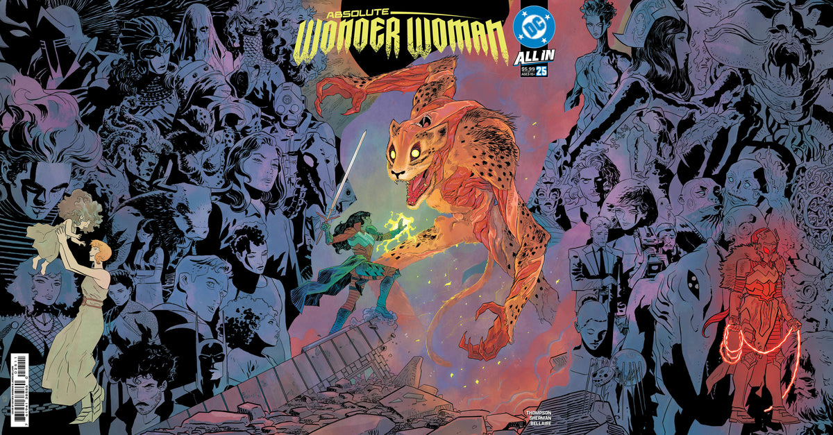 ABSOLUTE WONDER WOMAN #25 - CVR A HAYDEN SHERMAN GATEFOLD TRIPTYCH