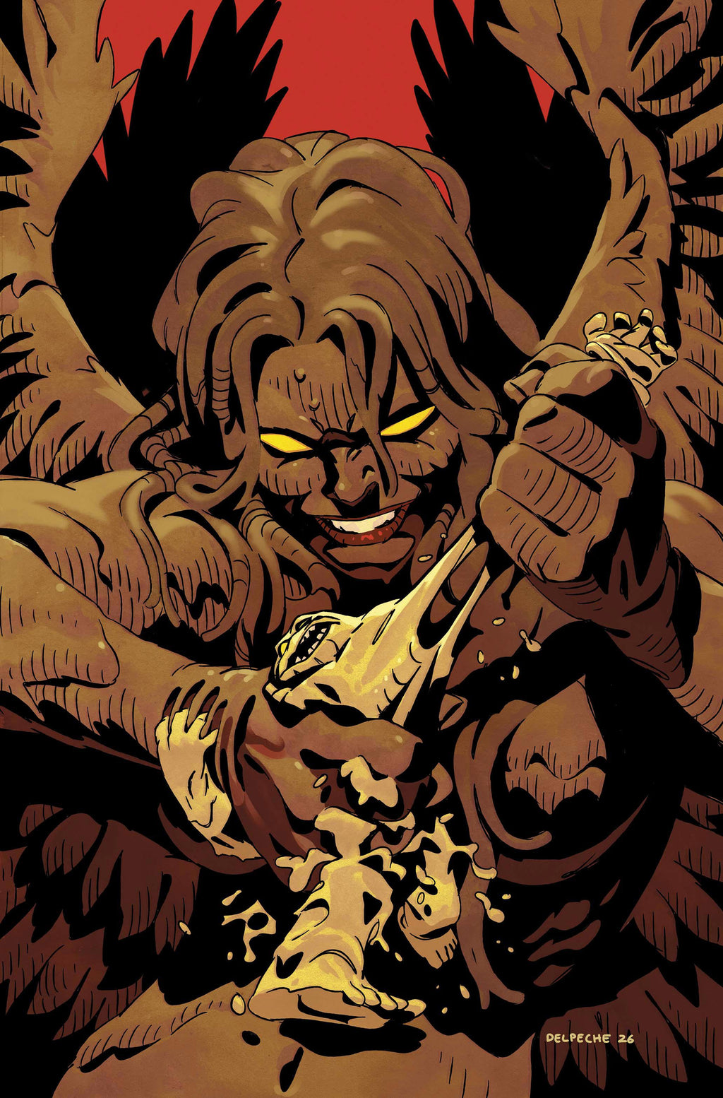 CLAYFACE CELEBRITY DIRT #4 - CVR A PATRICO DELPECHE