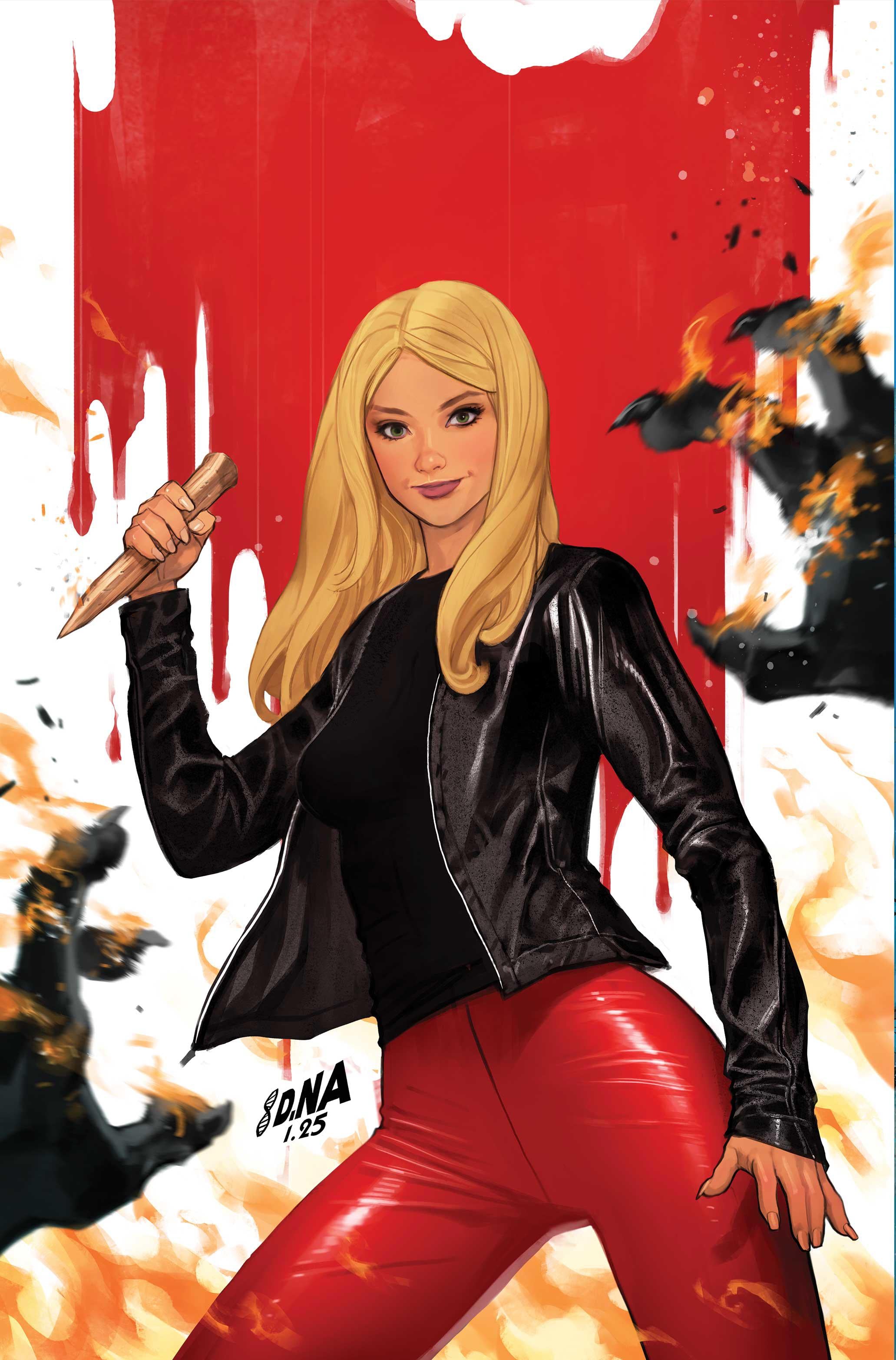 BUFFY THE VAMPIRE SLAYER #1 - CVR V INC 1:250 DAVID NAKAYAMA METAL PREMIUM VAR (NET)