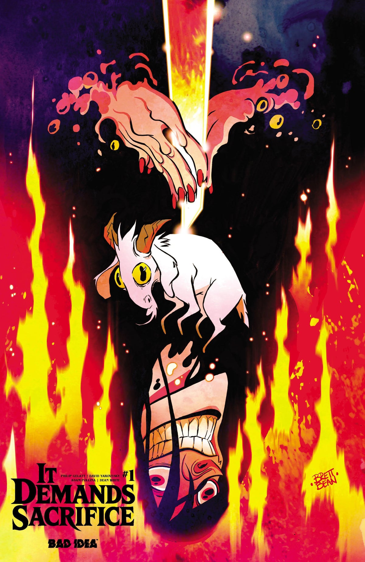 IT DEMANDS SACRIFICE #1 - CVR H INC 1:100 BRETT BEAN VAR