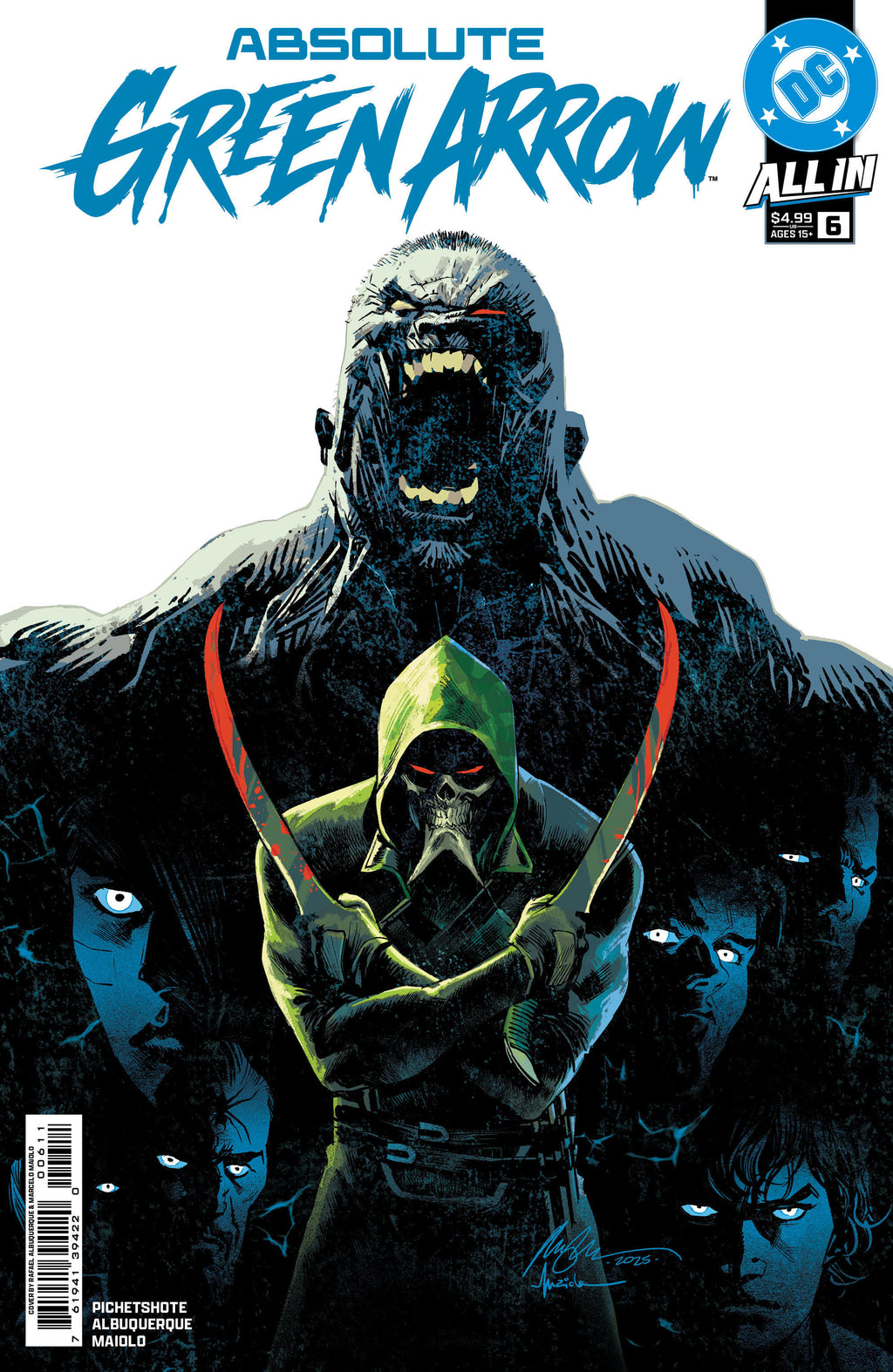 ABSOLUTE GREEN ARROW #6 - CVR A RAFAEL ALBUQUERQUE
