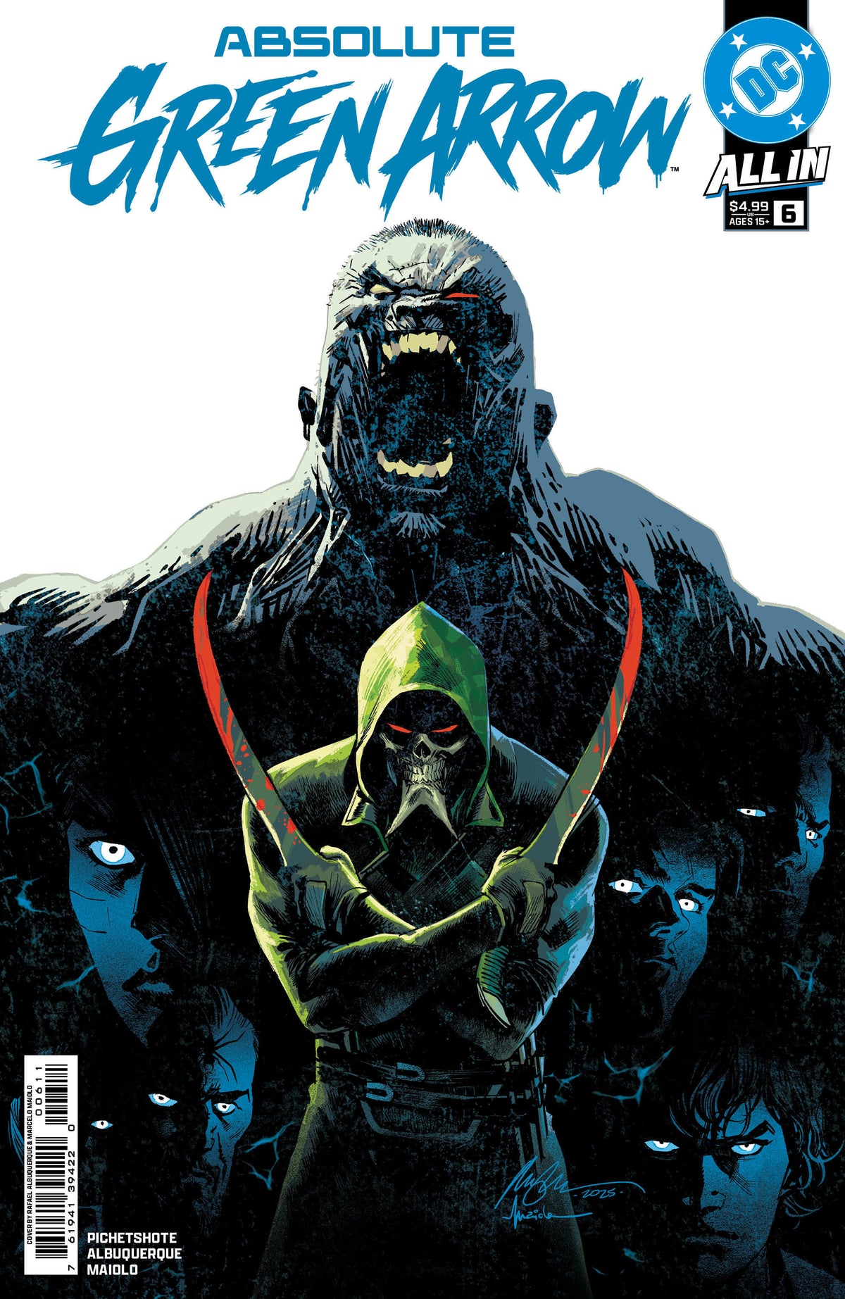ABSOLUTE GREEN ARROW #6 - CVR A RAFAEL ALBUQUERQUE