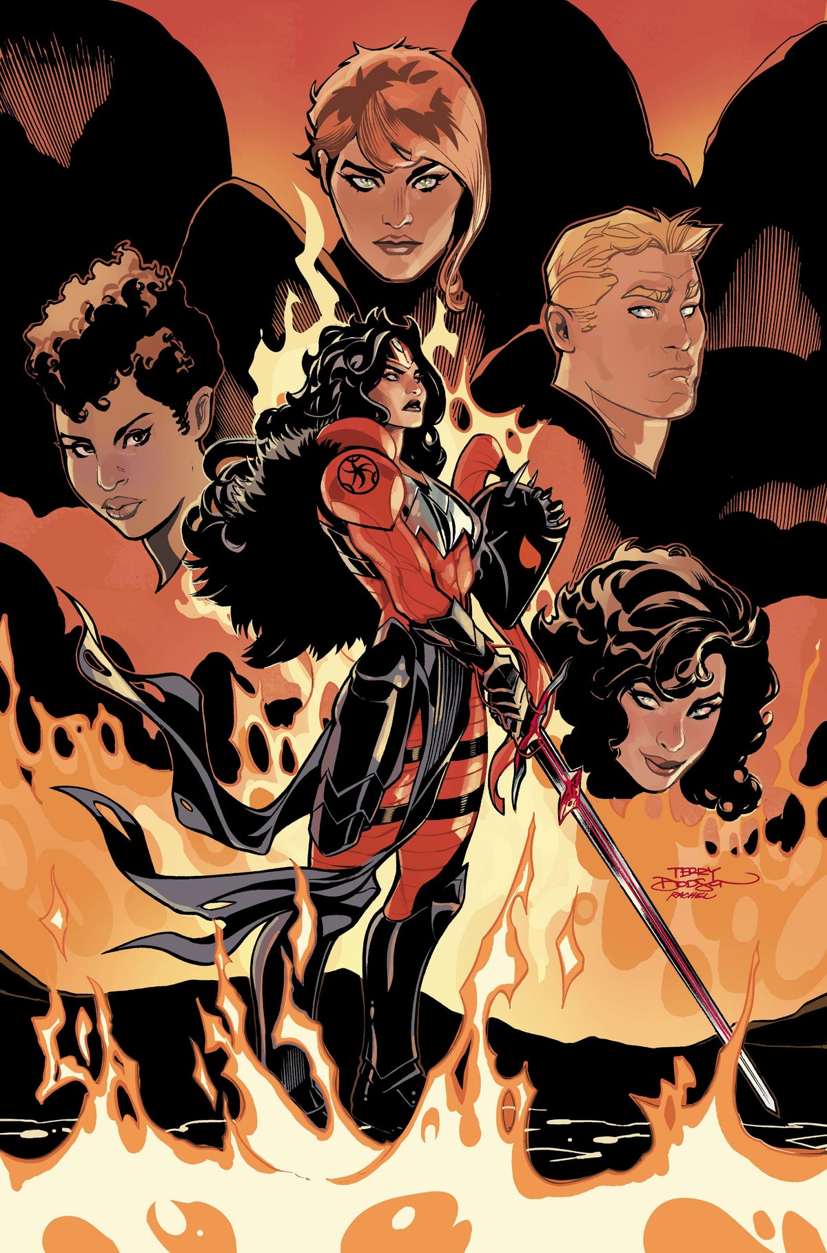 ABSOLUTE WONDER WOMAN #25 - CVR C TERRY DODSON CARD STOCK VAR