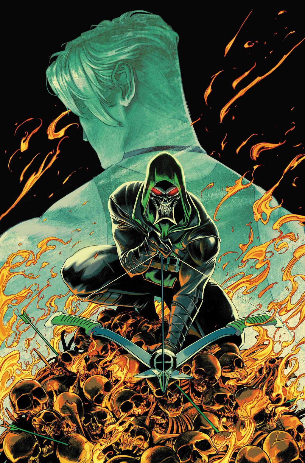 ABSOLUTE GREEN ARROW #6 - CVR E INC 1:25 NIMIT MALAVIA CARD STOCK VAR