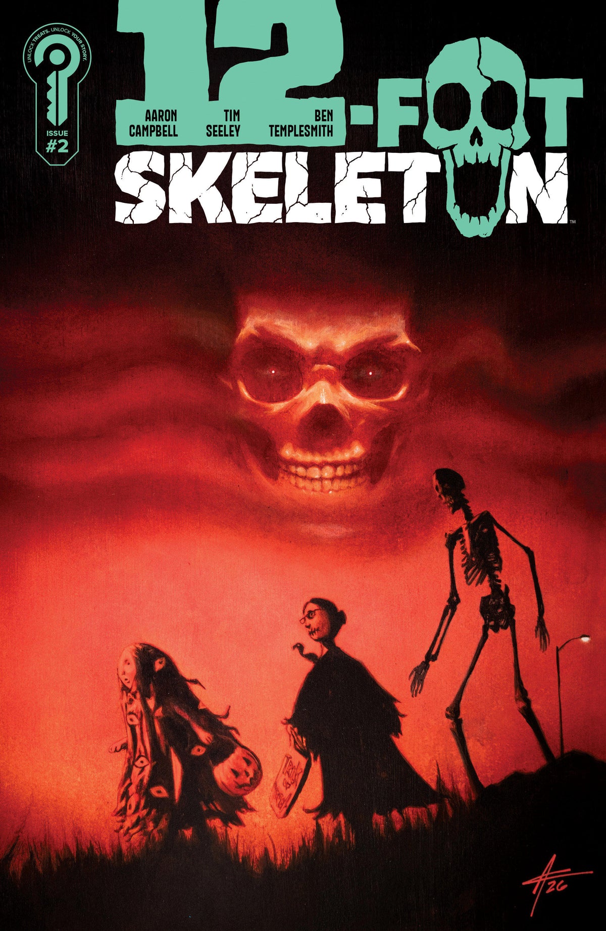 12-Foot Skeleton #2 - Cover B Aaron Campbell