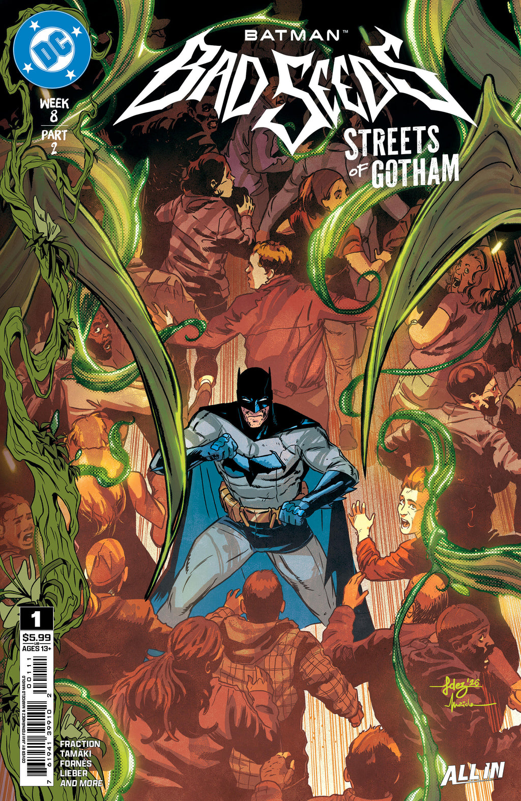 BATMAN BAD SEEDS STREETS OF GOTHAM #1 - CVR A JAVI FERNANDEZ