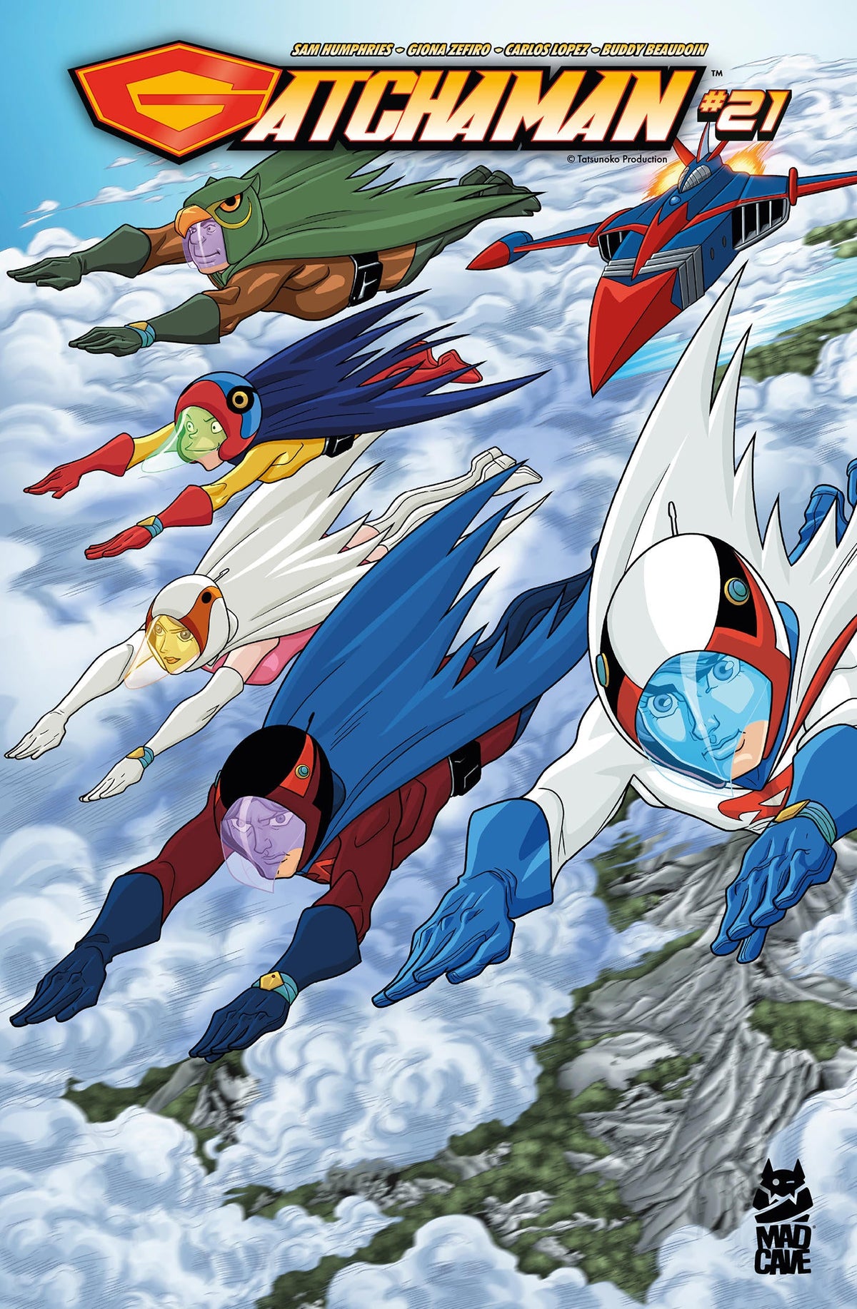 GATCHAMAN #21 - CVR A CHRIS BATISTA SABRINA CINTRON