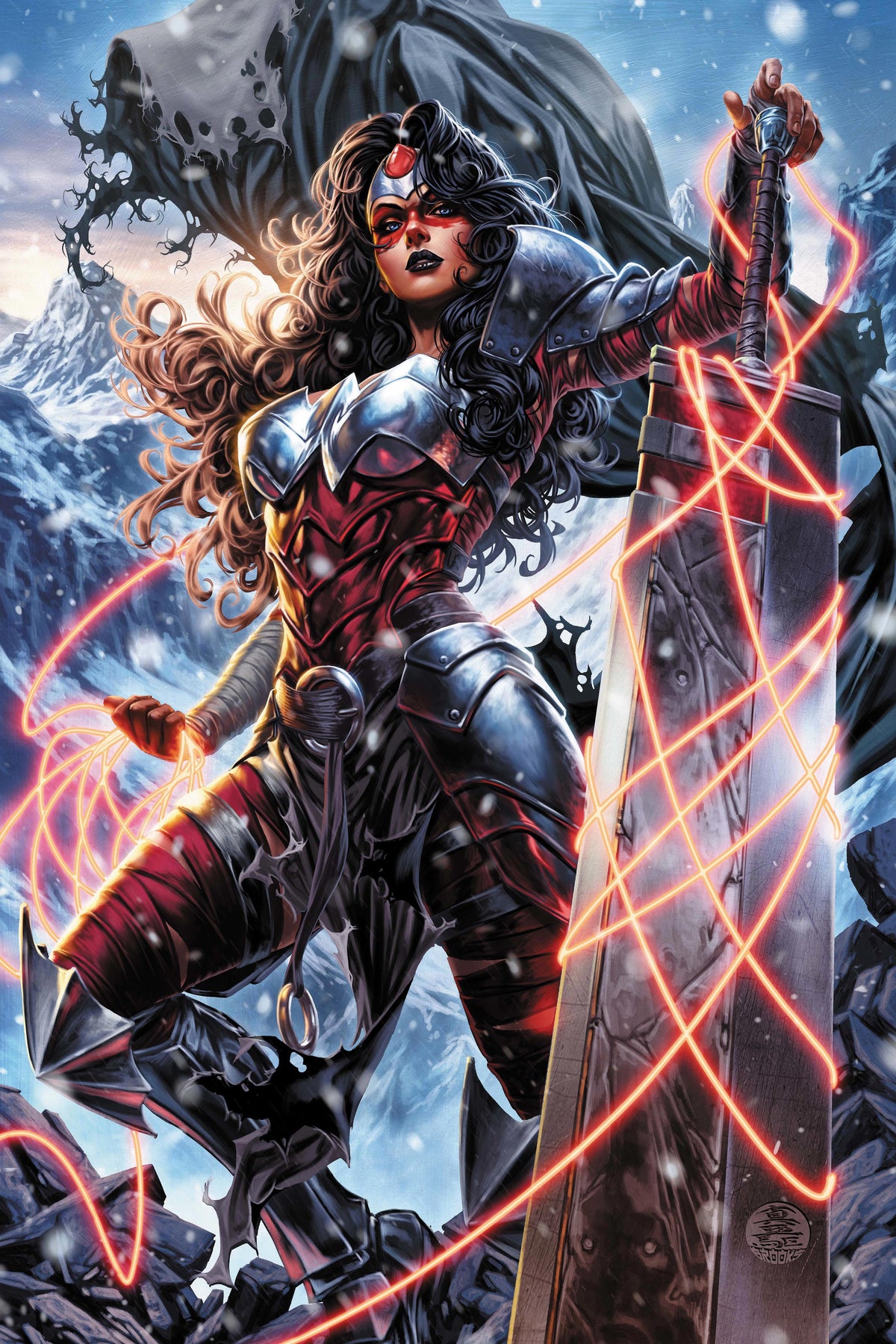 ABSOLUTE WONDER WOMAN #25 - CVR B MARK BROOKS CARD STOCK VAR