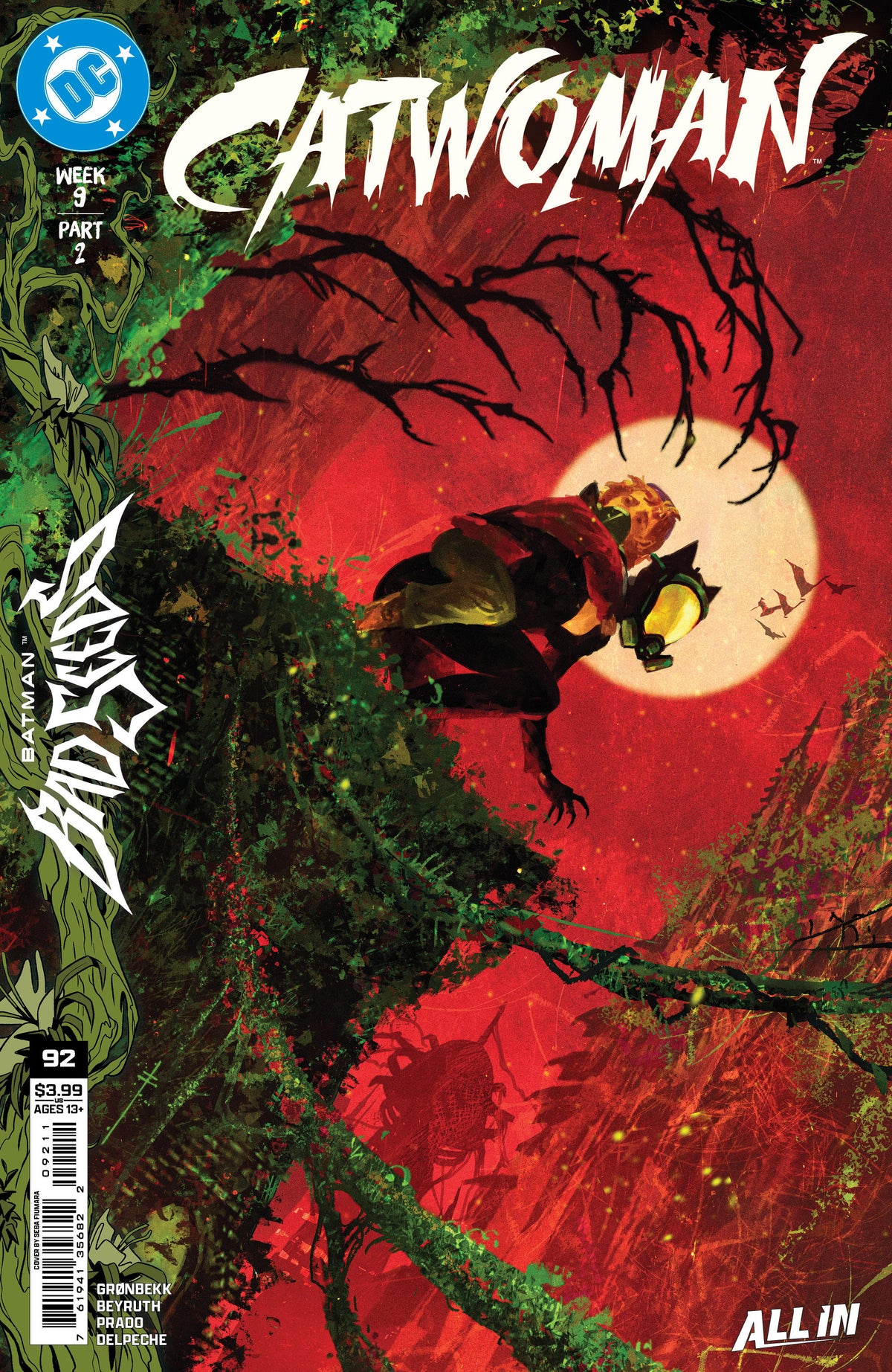 CATWOMAN #92 - CVR A SEBASTIAN FIUMARA (BATMAN BAD SEEDS)