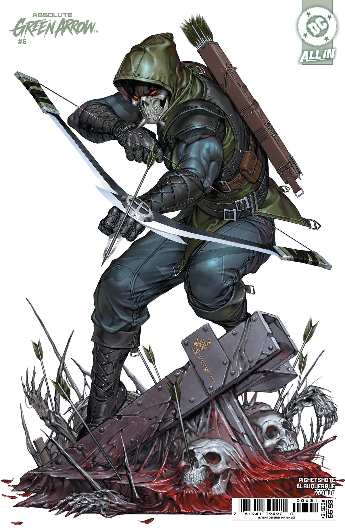 ABSOLUTE GREEN ARROW #6 - CVR C INHYUK LEE CARD STOCK VAR