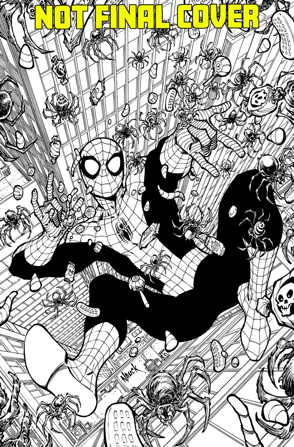 AMAZING SPIDER-MAN: HALLOWEEN SPECIAL #1 - TODD NAUCK VARIANT