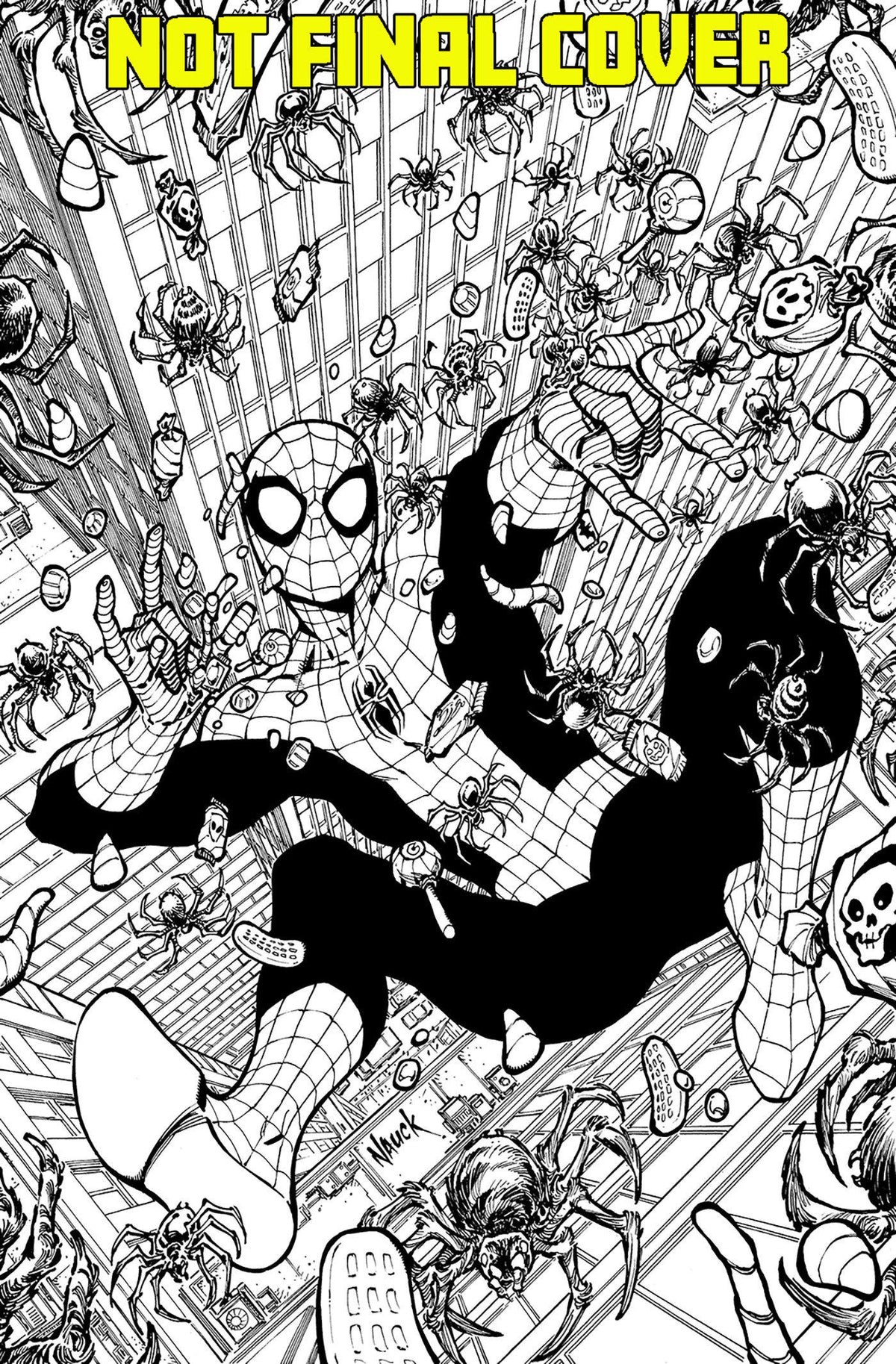 AMAZING SPIDER-MAN: HALLOWEEN SPECIAL #1 - TODD NAUCK VARIANT