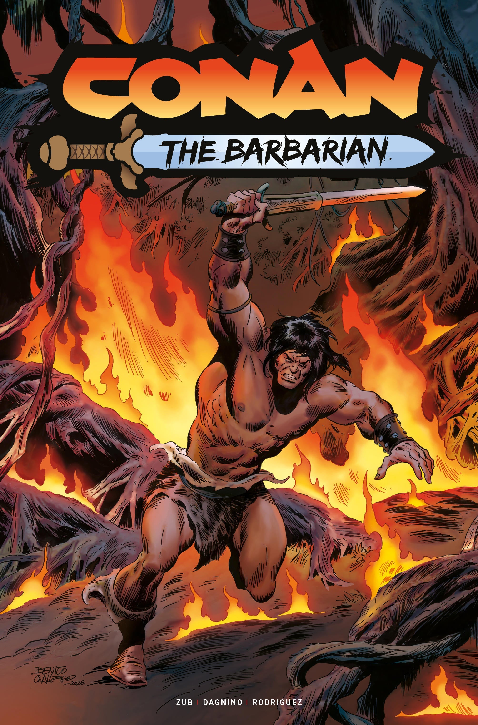 CONAN THE BARBARIAN #35 - CVR D BENITO GALLEGO (MR)