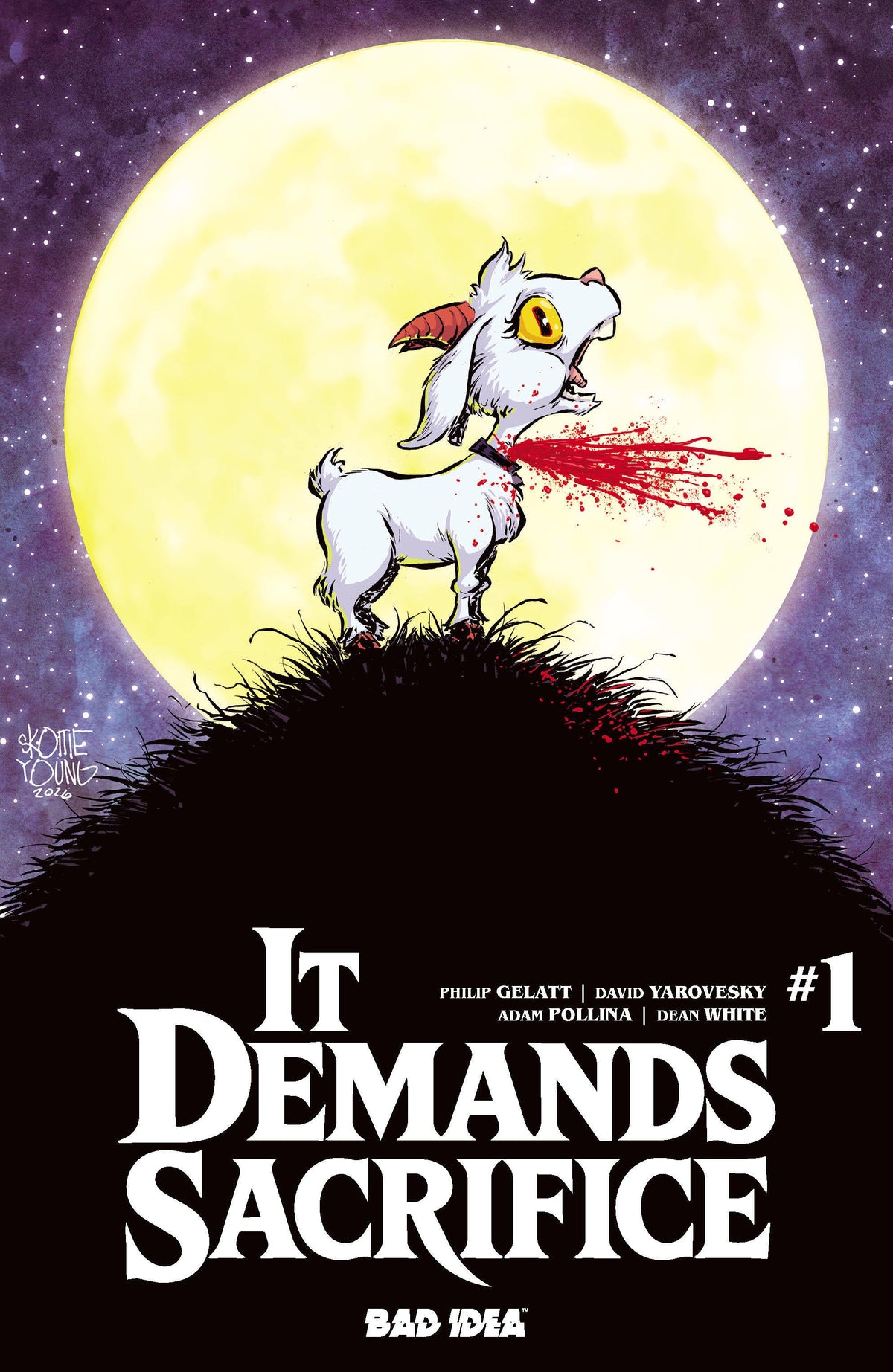 IT DEMANDS SACRIFICE #1 - CVR D SKOTTIE YOUNG FOIL VAR