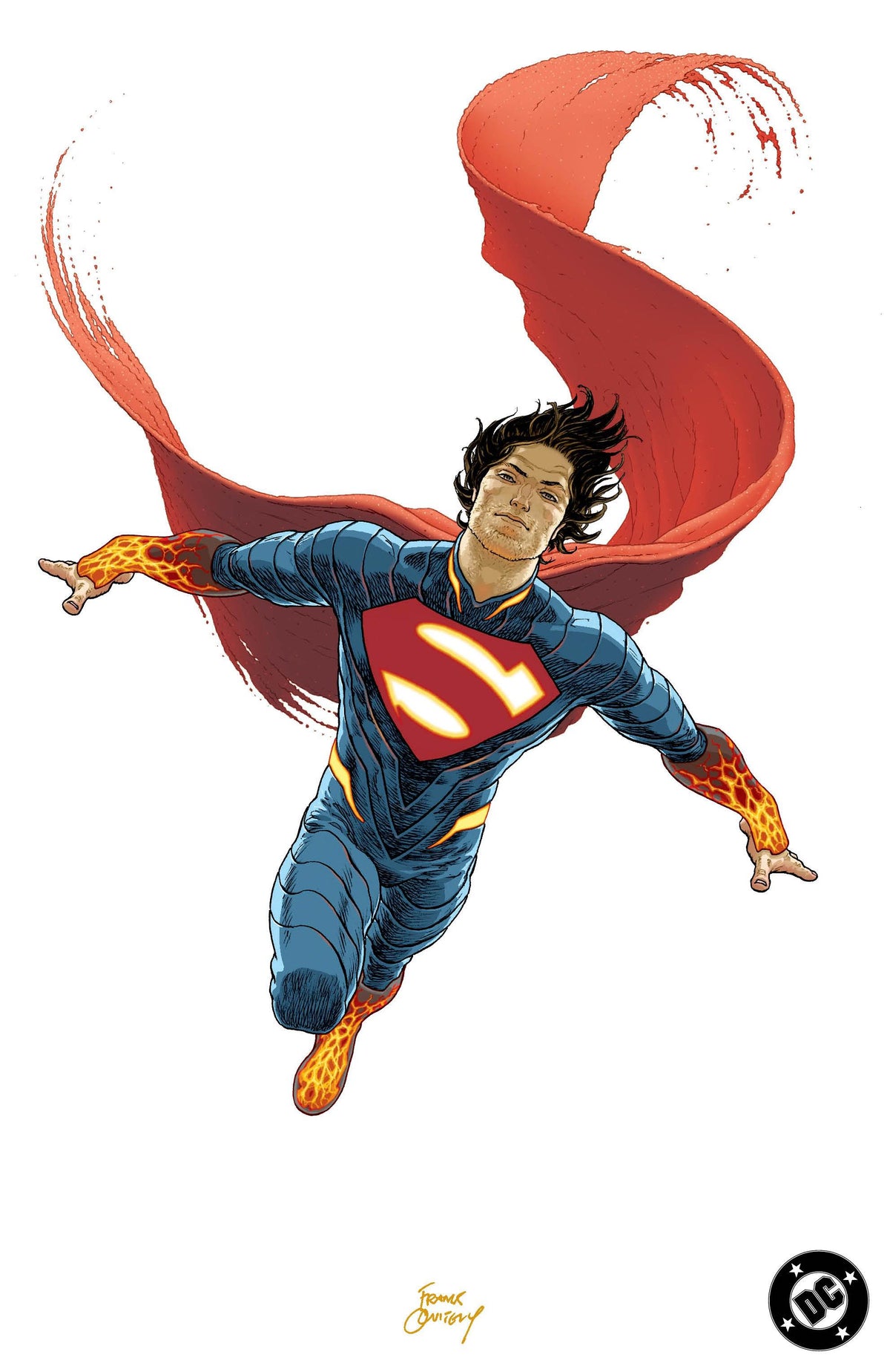 ABSOLUTE SUPERMAN #25 - CVR F FRANK QUITELY GLOW-IN-THE-DARK VAR