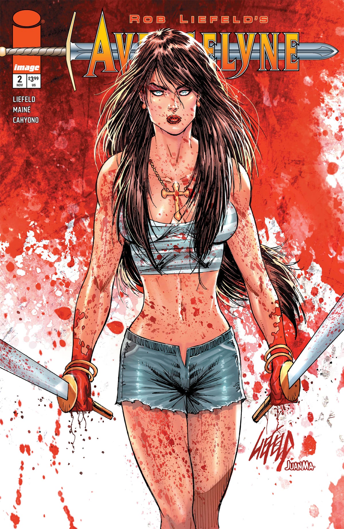 AVENGELYNE #2 - CVR B ROB LIEFELD VAR (MR)