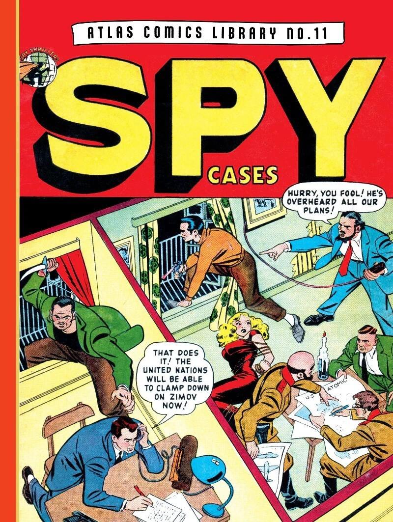 ATLAS COMICS LIBRARY HC NO 11 SPY CASES (MR) #NN - Cover A