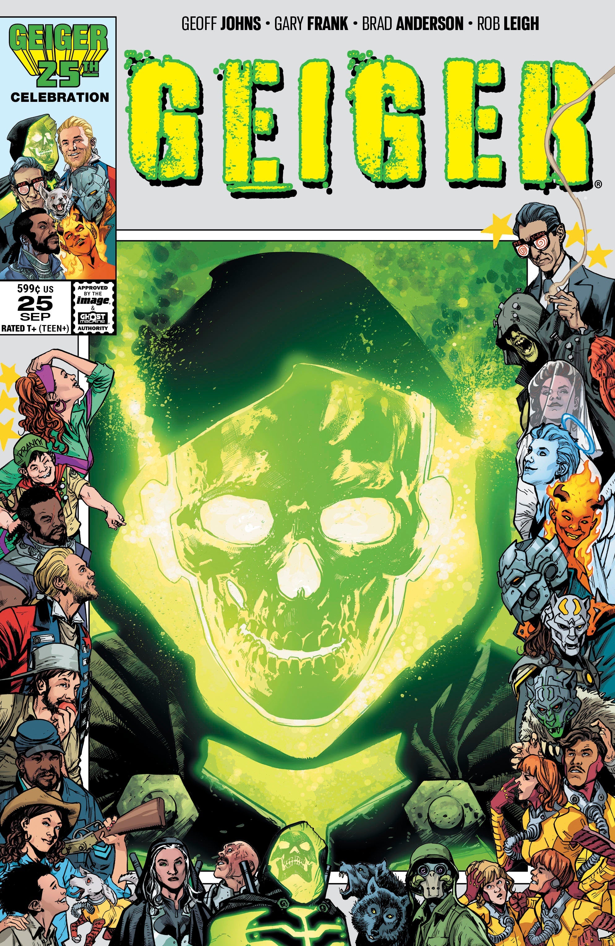 GEIGER #25 - CVR B BRYAN HITCH & BRAD ANDERSON GEIGER #25 ANNIVERSARY VAR