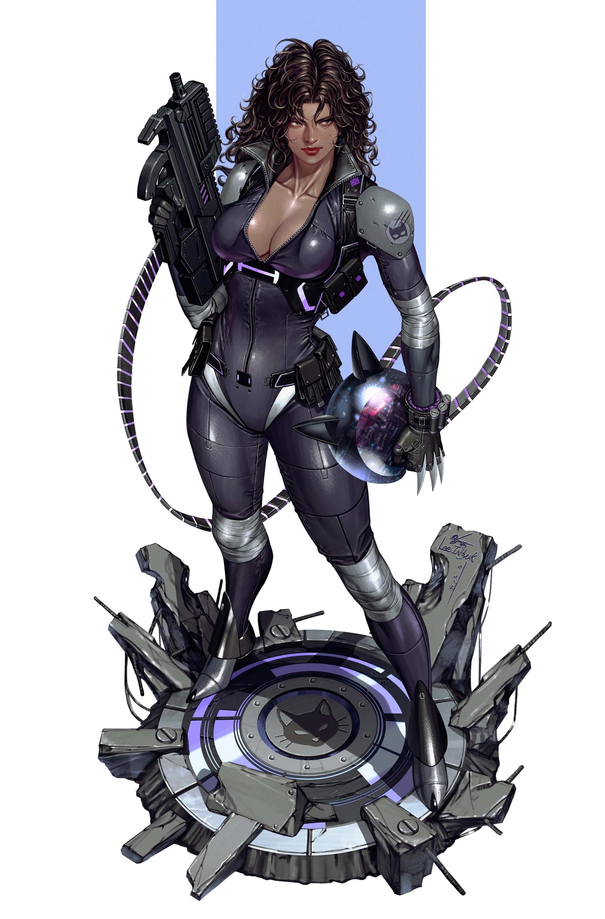 ABSOLUTE CATWOMAN #5 - CVR B INHYUK LEE CARD STOCK VAR