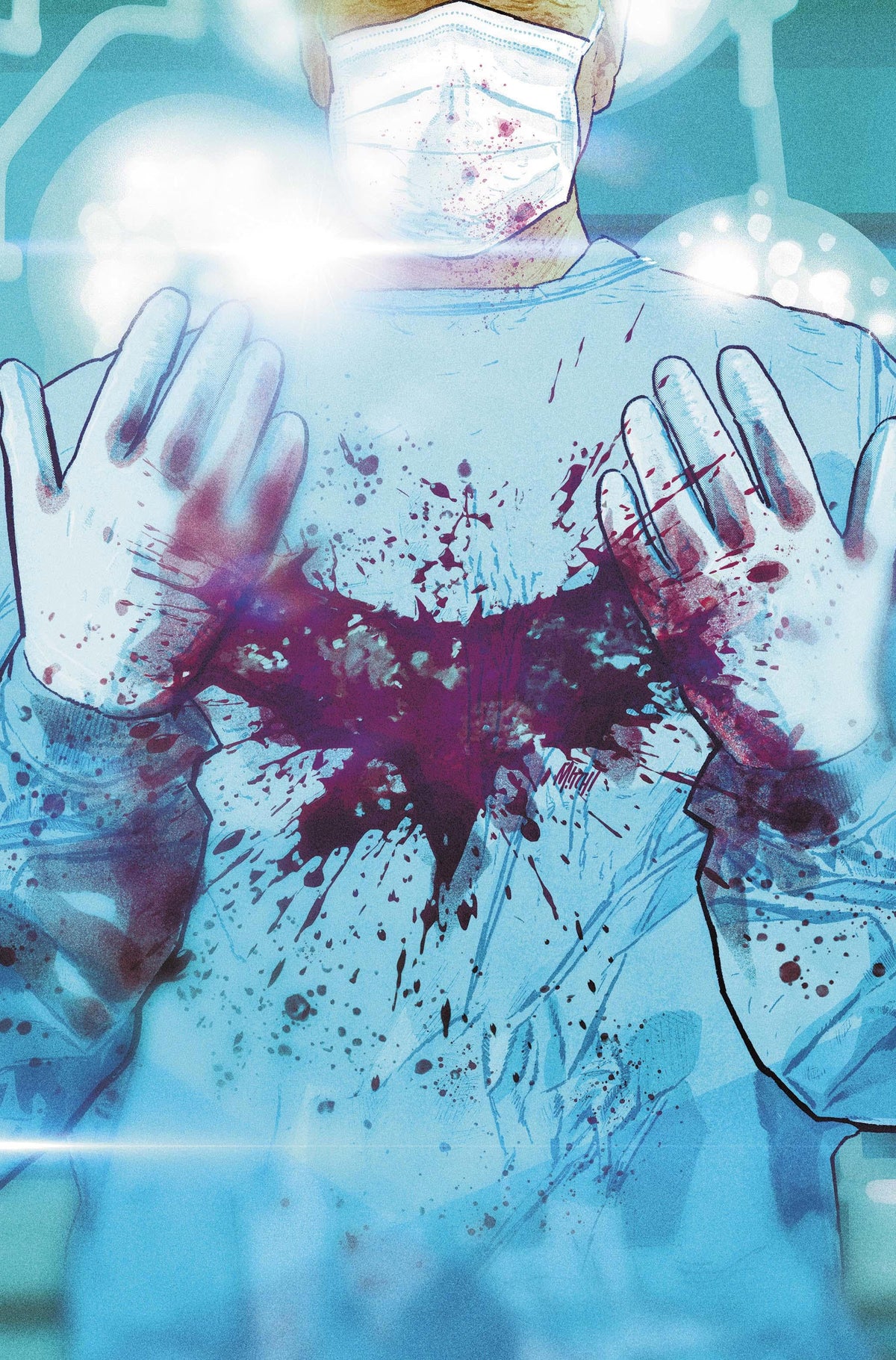 BATMAN BAD SEEDS GOTHAM GENERAL #1 - CVR C MITCH GERADS CARD STOCK VAR