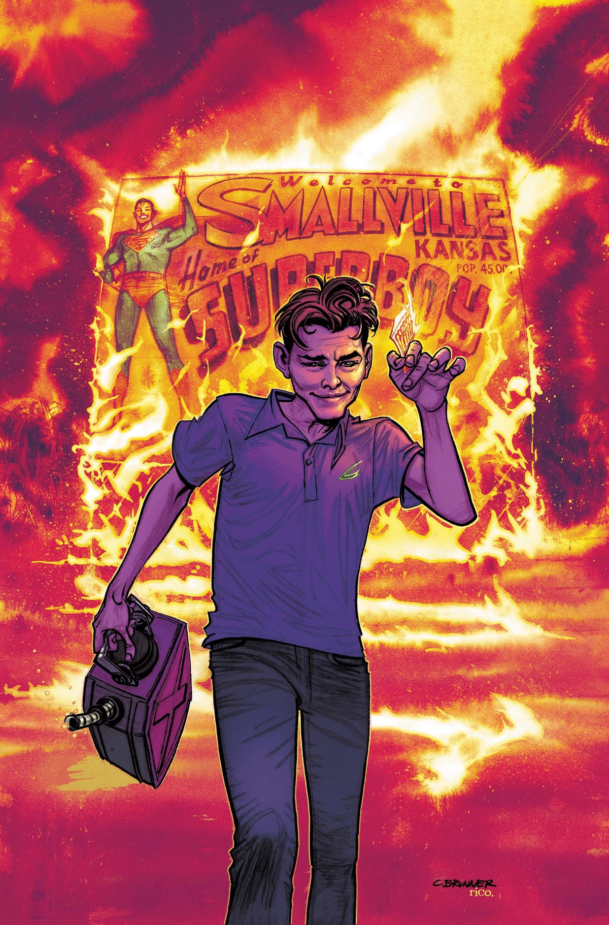 ACTION COMICS #1104 - CVR A CHRIS BRUNNER