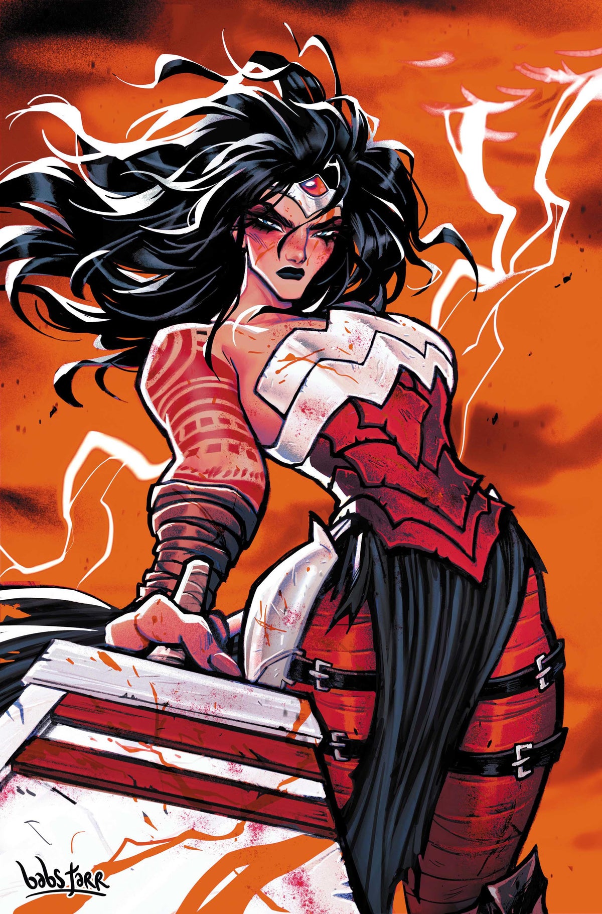 ABSOLUTE WONDER WOMAN #25 - CVR F BABS TARR GLOW-IN-THE-DARK CARD STOCK VAR