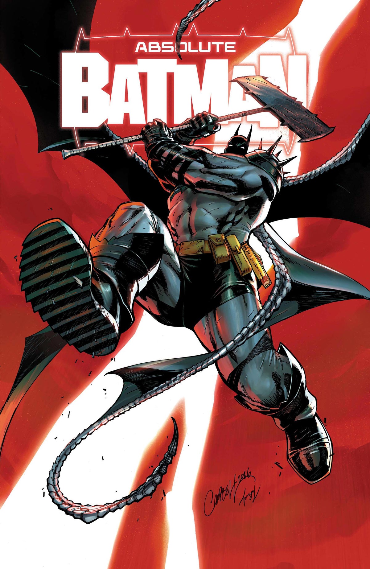 ABSOLUTE BATMAN #25 - CVR B J SCOTT CAMPBELL CARD STOCK VAR