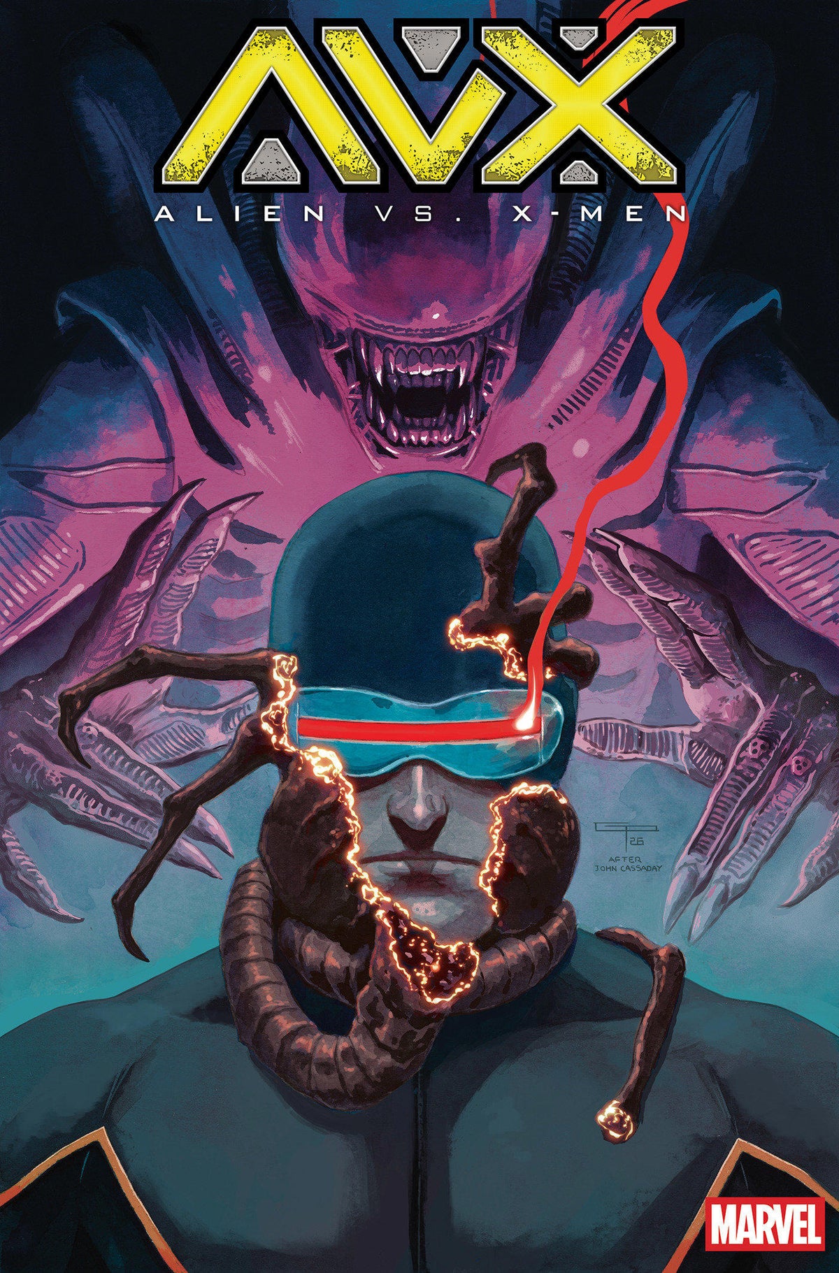 ALIEN VS. X-MEN #3 - GERMAN PERALTA VARIANT