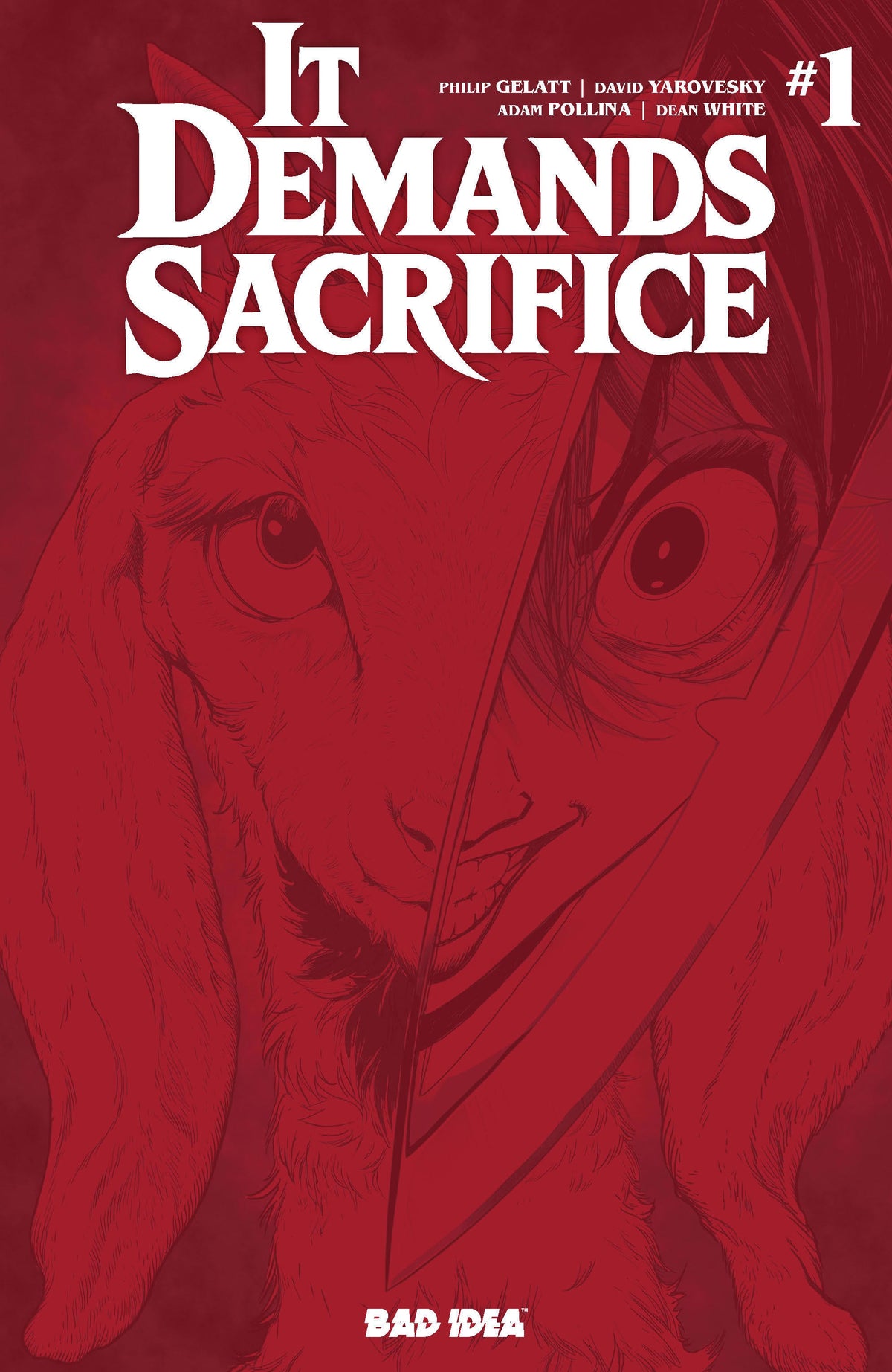 IT DEMANDS SACRIFICE #1 - CVR I INC 1:250 TBA BOOK AND VINYL RECORD VAR