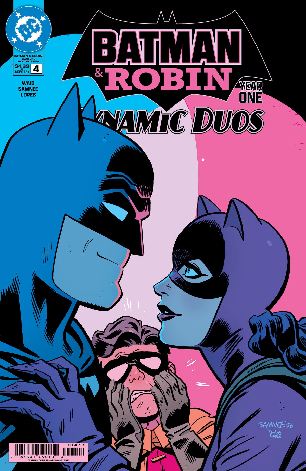 BATMAN & ROBIN YEAR ONE DYNAMIC DUOS #4 - CVR A CHRIS SAMNEE