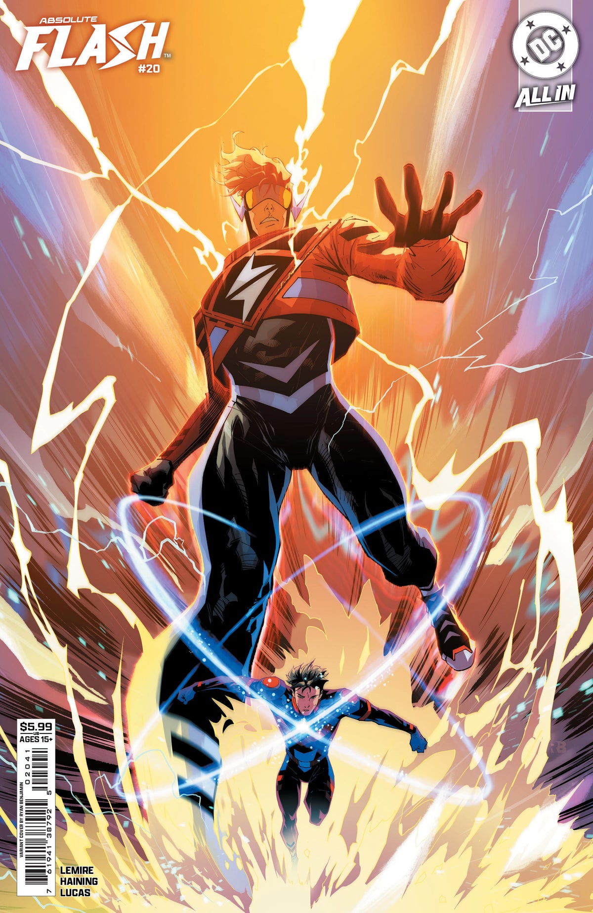 ABSOLUTE FLASH #20 - CVR D RYAN BENJAMIN CARD STOCK VAR