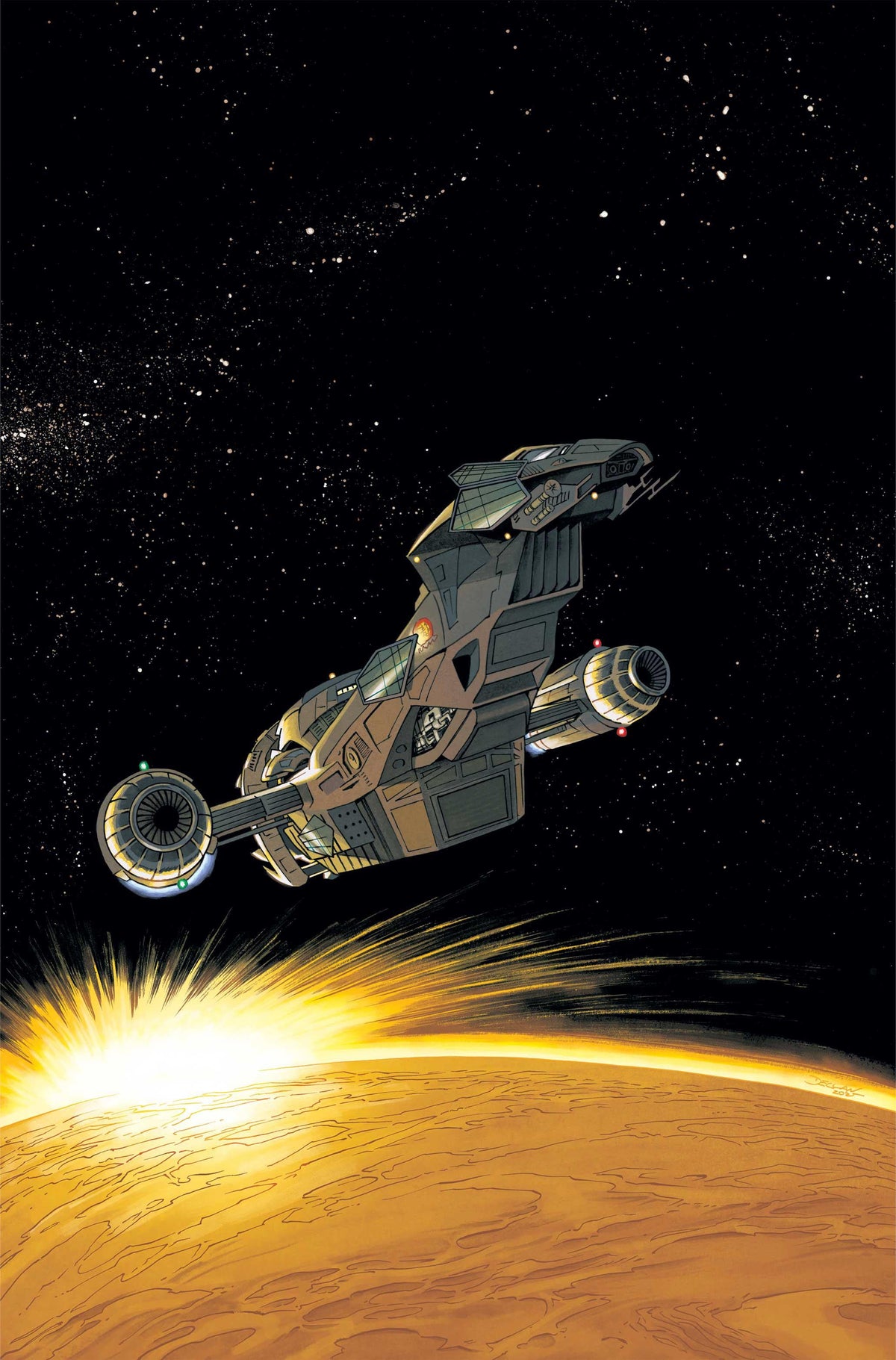 FIREFLY #1 - CVR K DECLAN SHALVEY METAL PREMIUM VAR
