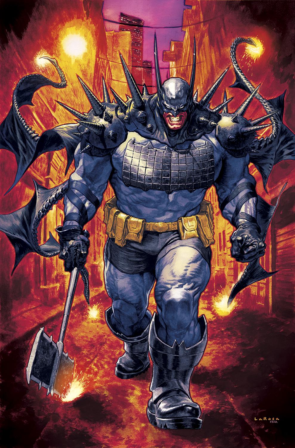 ABSOLUTE BATMAN #25 - CVR K INC 1:25 LEWIS LAROSA CARD STOCK VAR