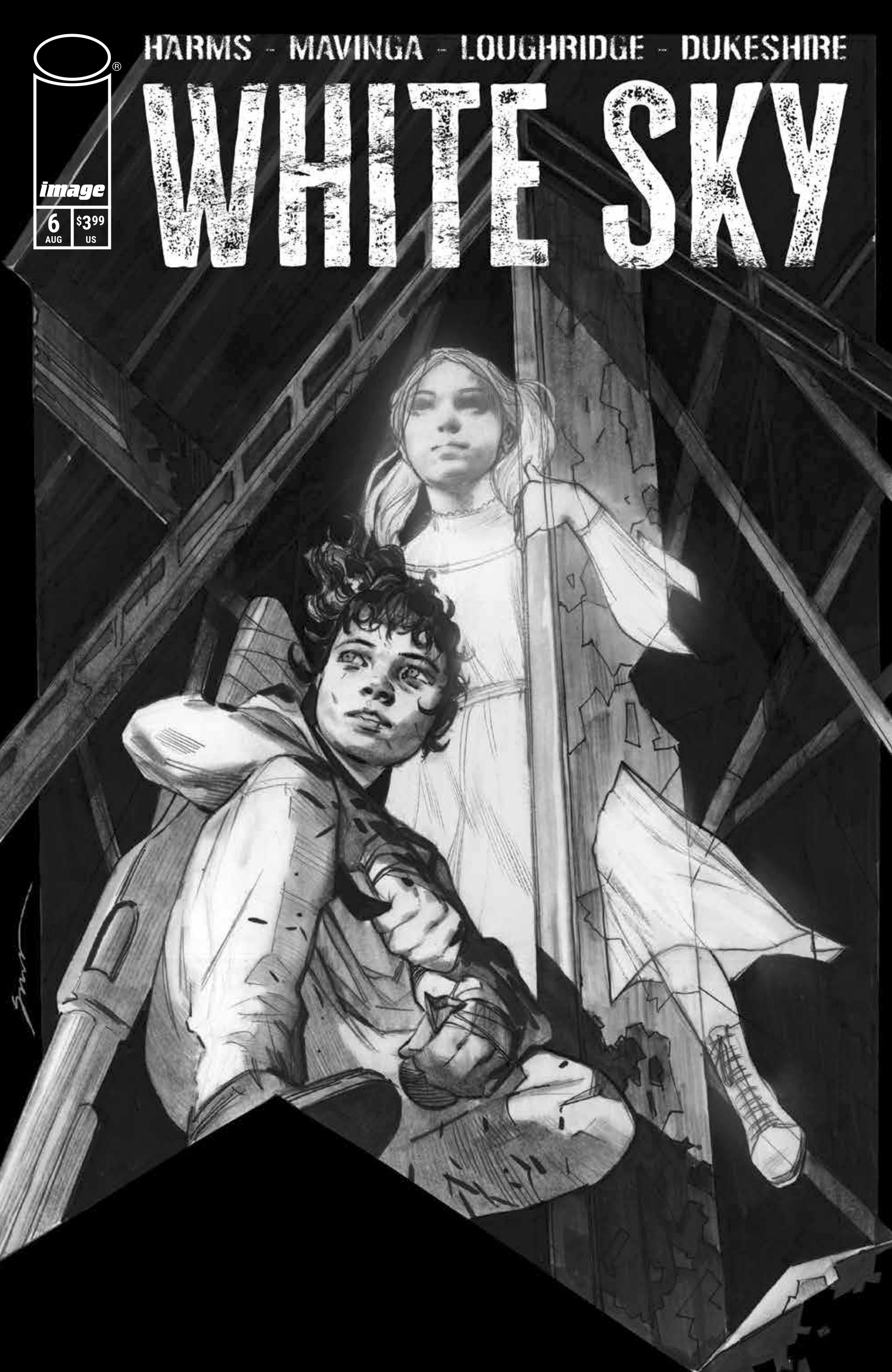 WHITE SKY #6 - CVR D ELIZA IVANOVA B&W VAR (MR)