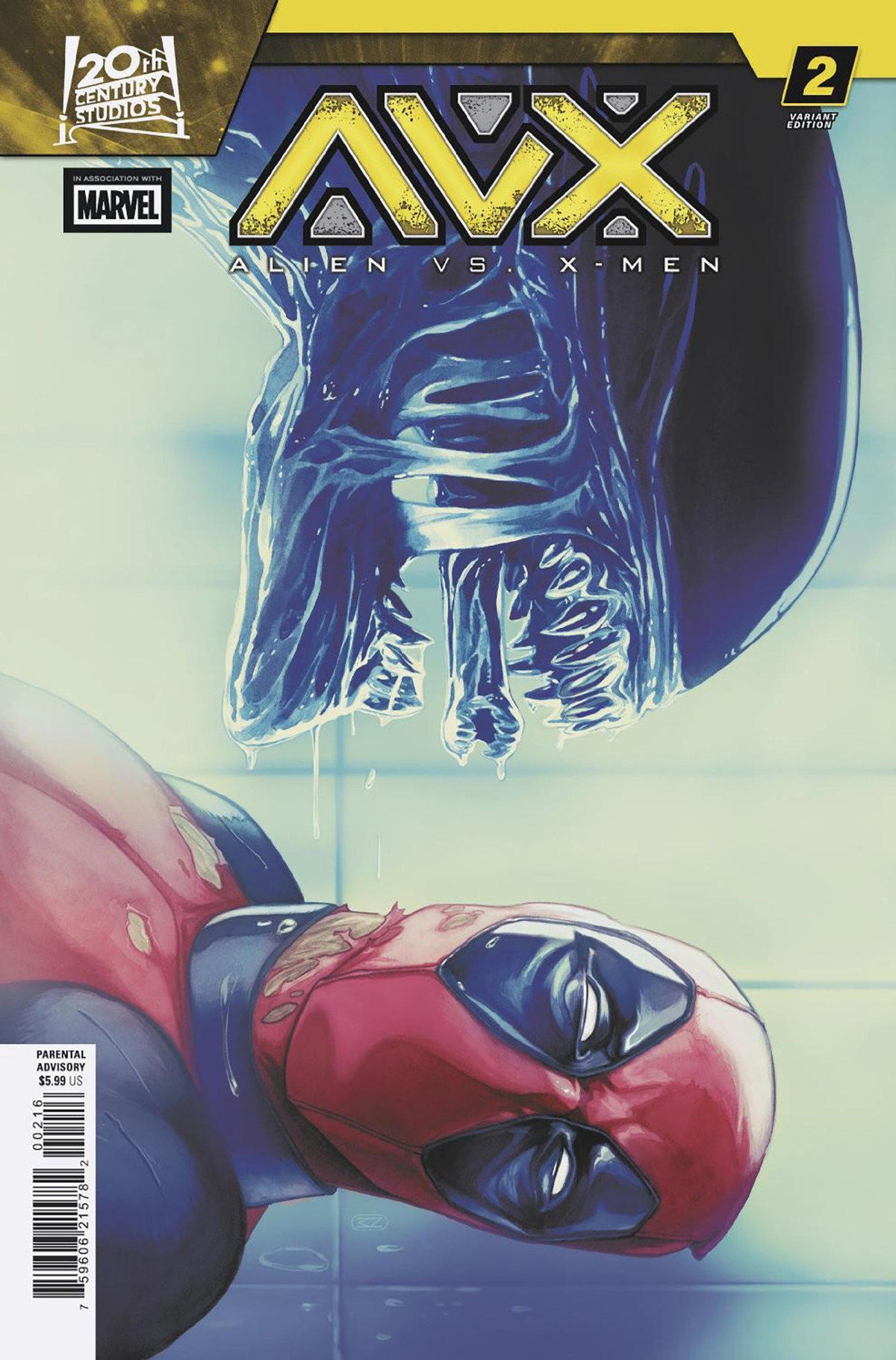 ALIEN VS. X-MEN #2 - NIMIT MALAVIA VARIANT