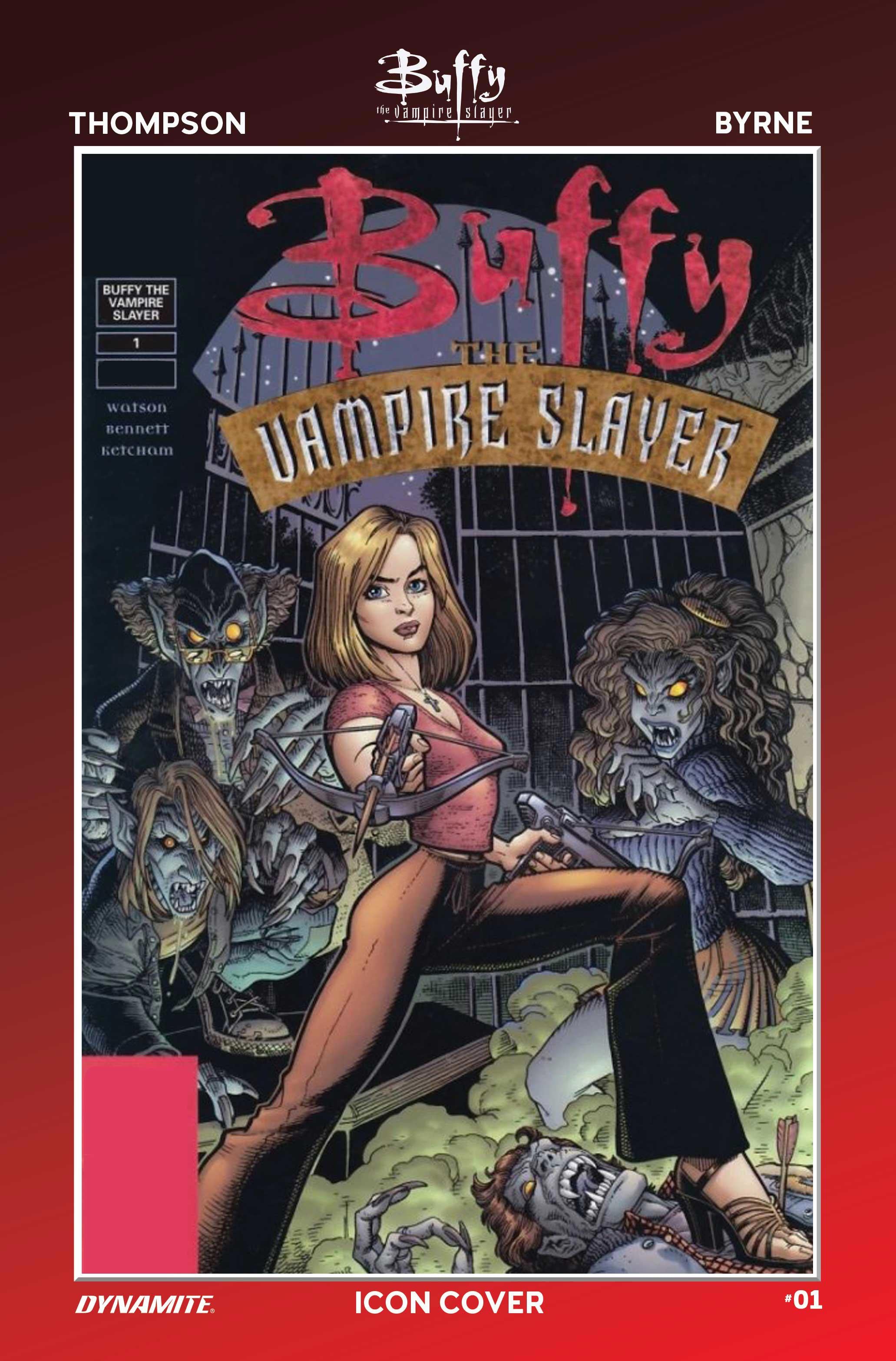 BUFFY THE VAMPIRE SLAYER #1 - CVR E ARTHUR ADAMS ICON VAR