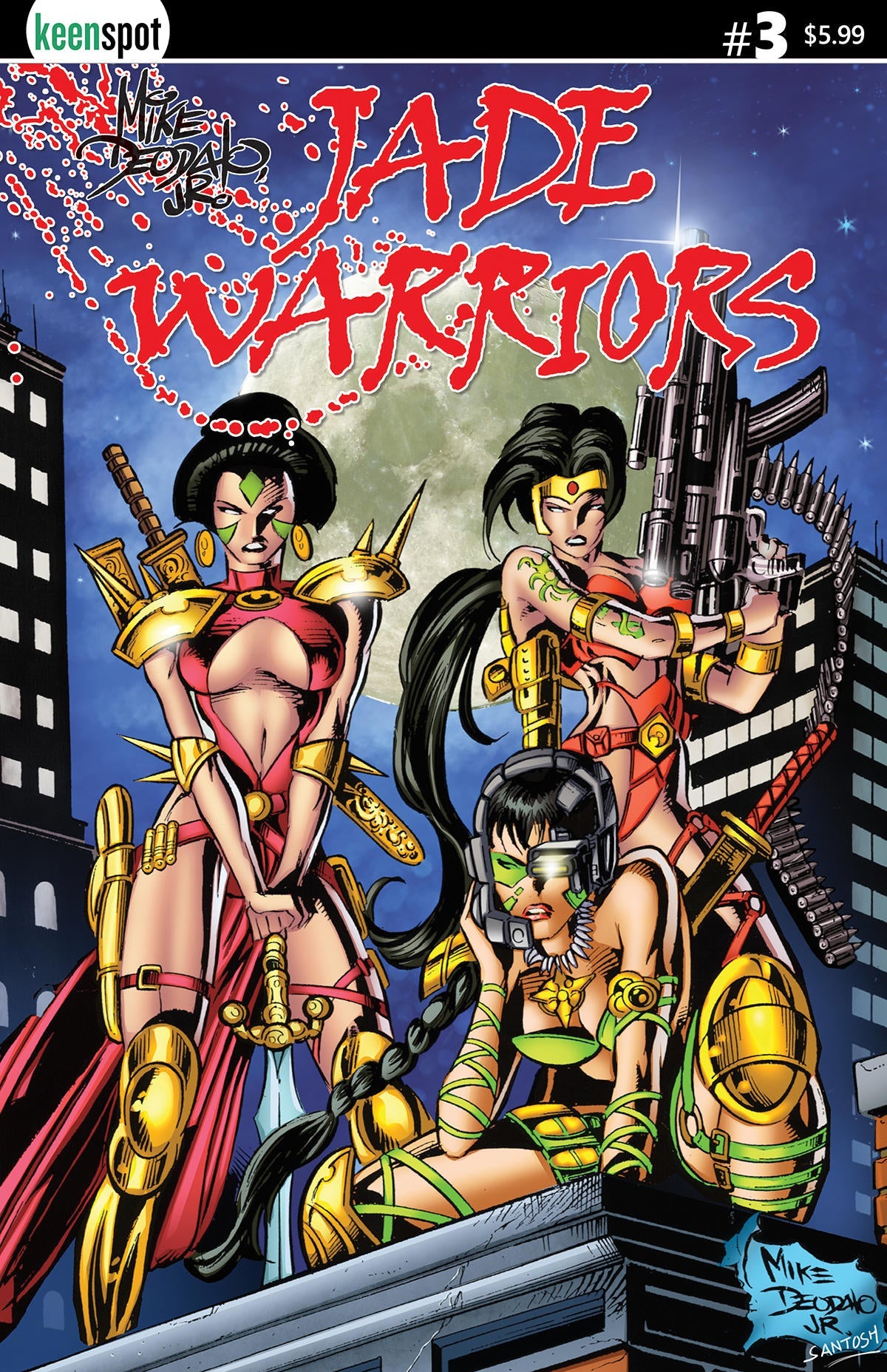 JADE WARRIORS #3 - CVR A MIKE DEODATO