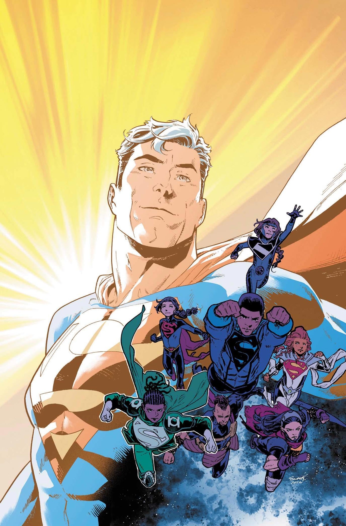 ADVENTURES OF SUPERMAN BOOK OF EL #12 - CVR A SCOTT GODLEWSKI