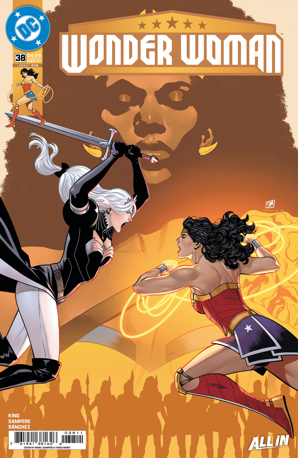 WONDER WOMAN #38 - CVR A DANIEL SAMPERE