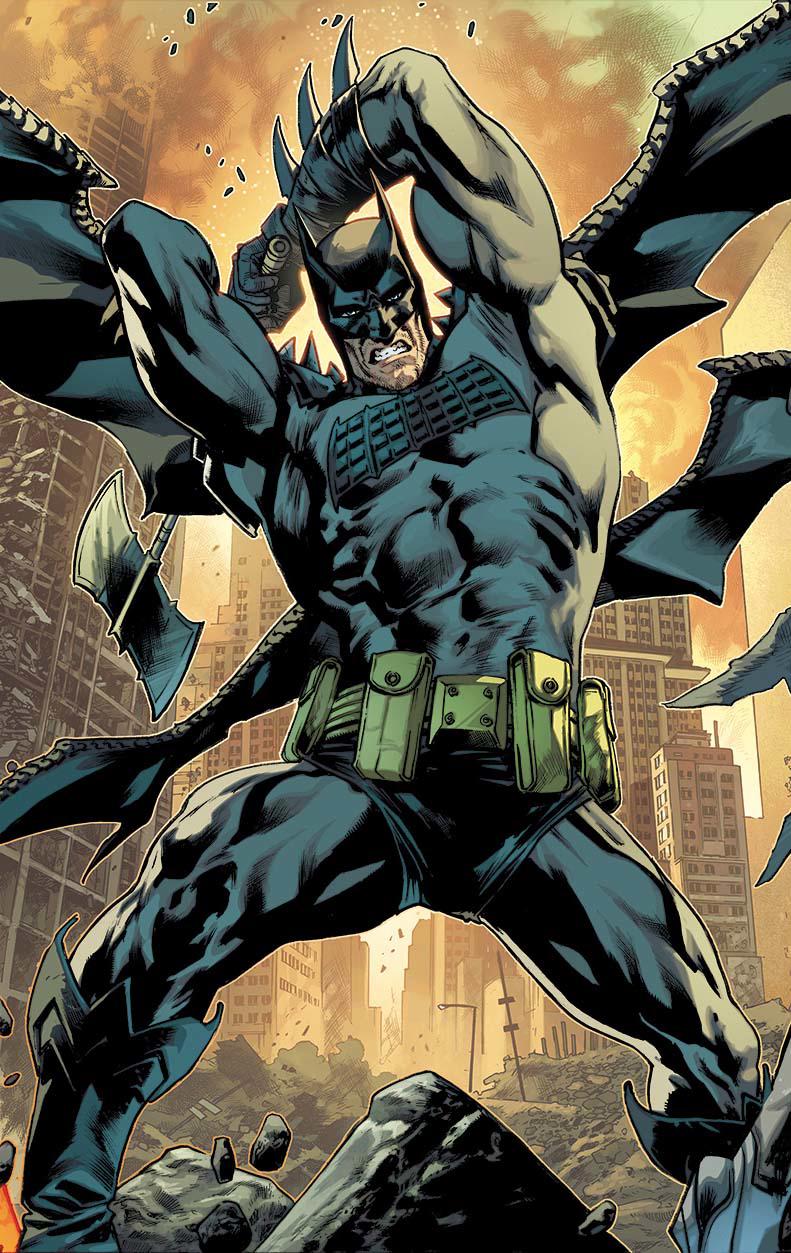 ABSOLUTE BATMAN #25 - CVR D BRYAN HITCH CONNECTING CARD STOCK VAR