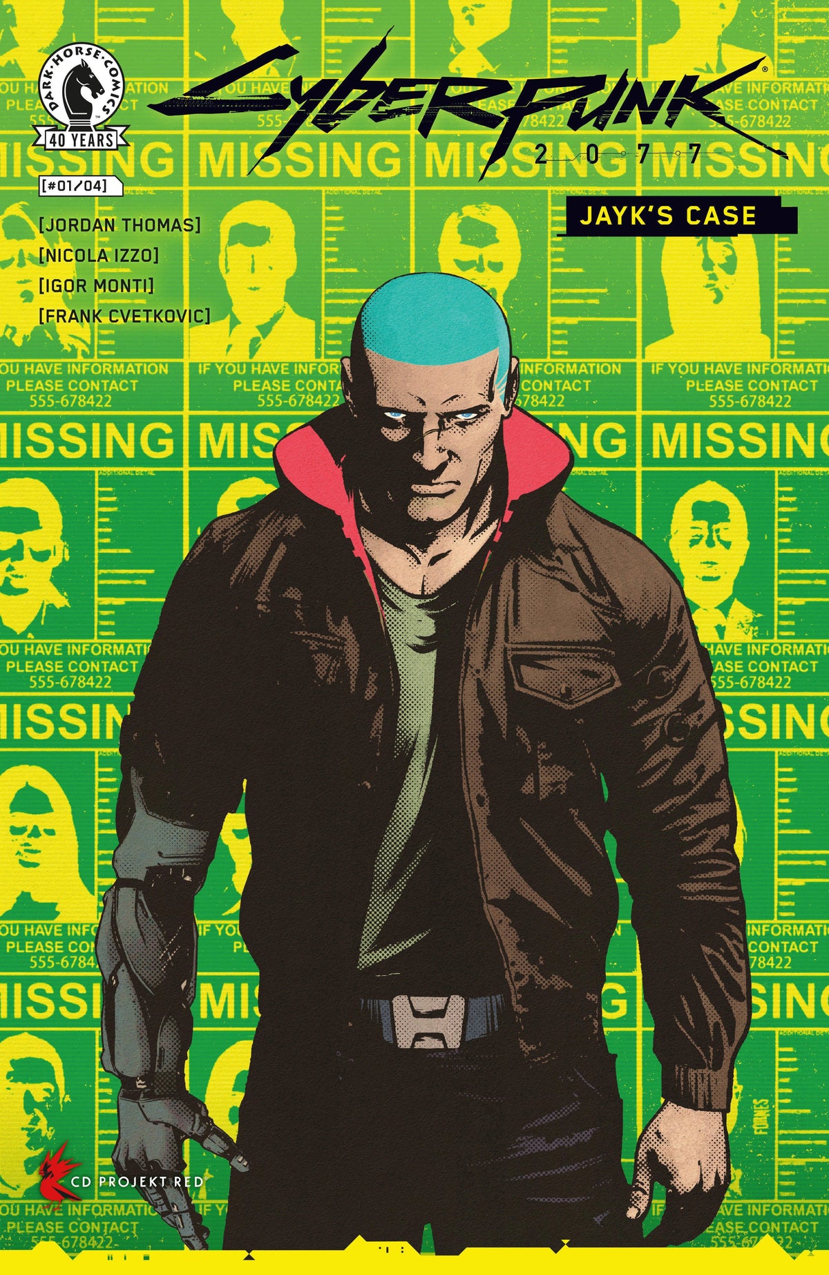 Cyberpunk 2077: Jayk's Case #1 - (CVR B) (Jorge Fornes)