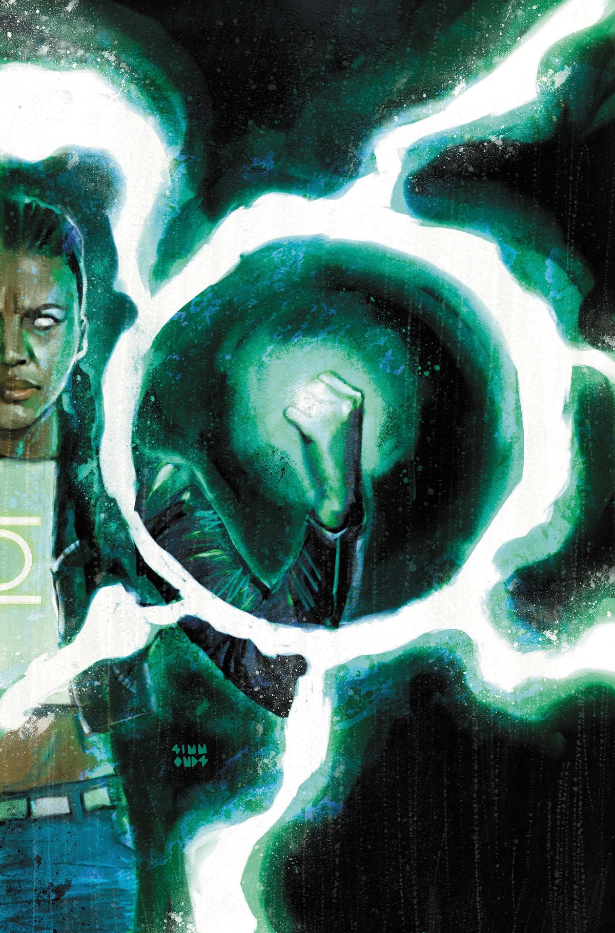ABSOLUTE GREEN LANTERN #20 - CVR D MARTIN SIMMONDS CARD STOCK VAR