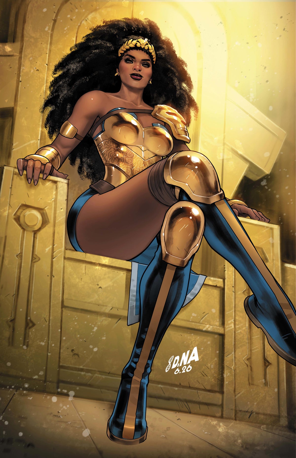 WONDER WOMAN #38 - CVR B DAVID NAKAYAMA CARD STOCK VAR