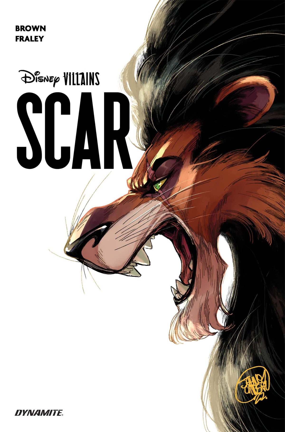 DISNEY VILLAINS SCAR HC #NN - Cover A