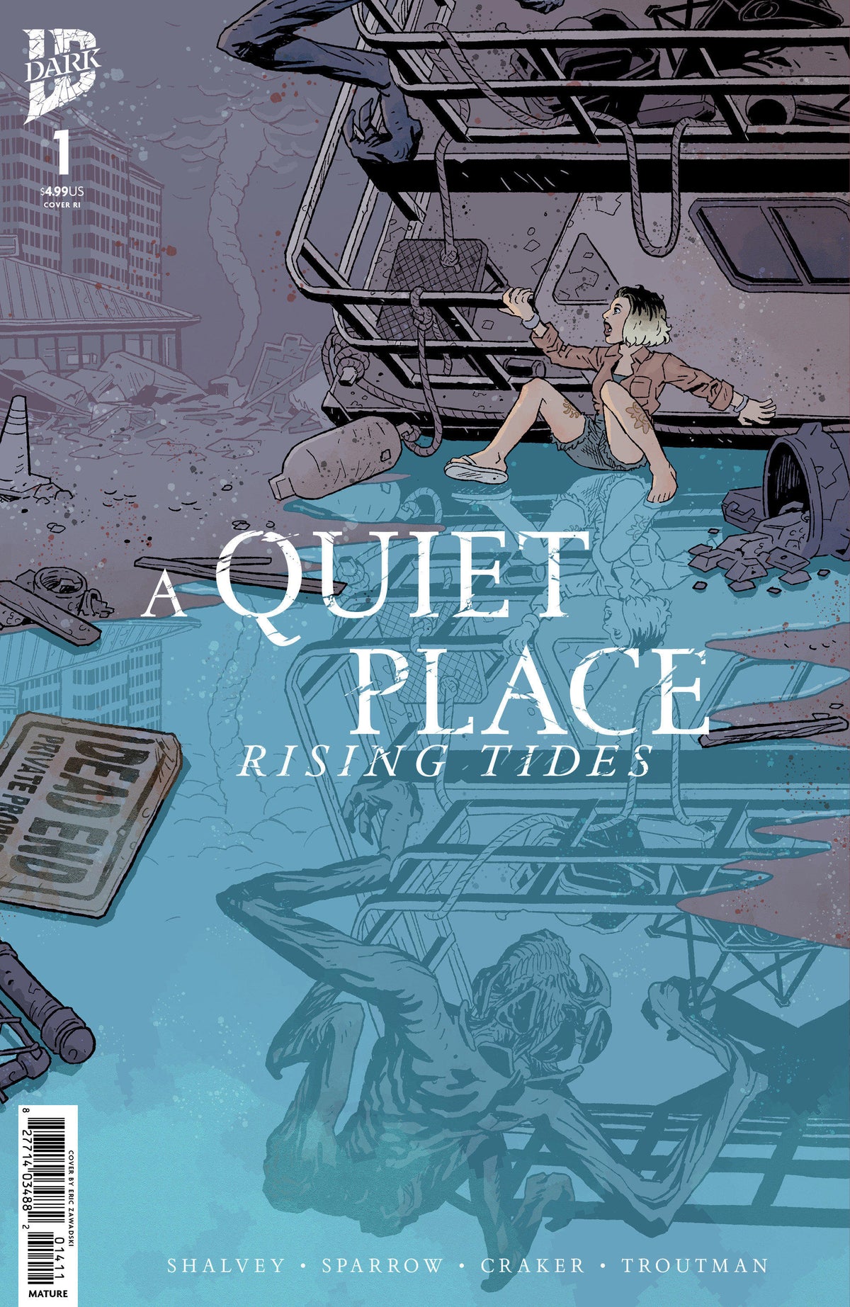 A Quiet Place: Rising Tides #1 - Variant RI (10) (Zawadzki)